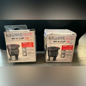 2 New Keurig Hot 2.0 My K-Cup Reusable Coffee Filters
